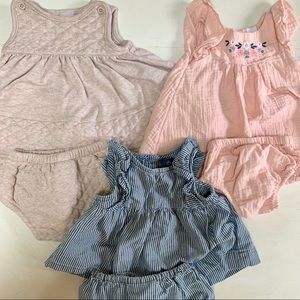 Newborn 0-3 Nordstrom Gap Dress Bundle